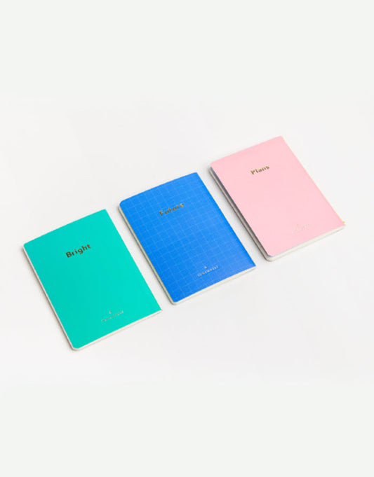 סט 3 מחברות כיס