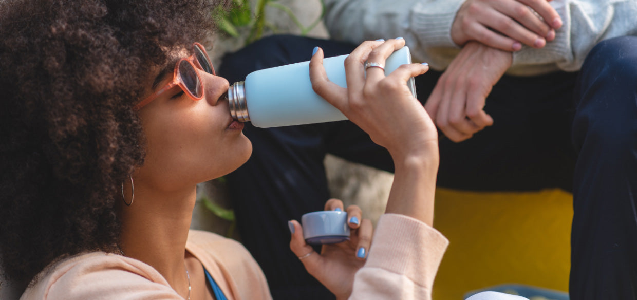 בקבוק שתייה חם/קר – מנטה