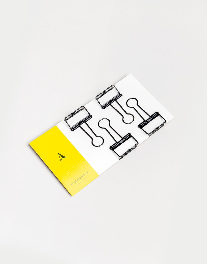 קליפסים שחורים מידי – 4 יח'