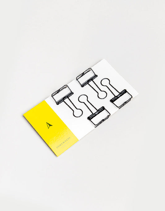 קליפסים שחורים מידי – 4 יח'