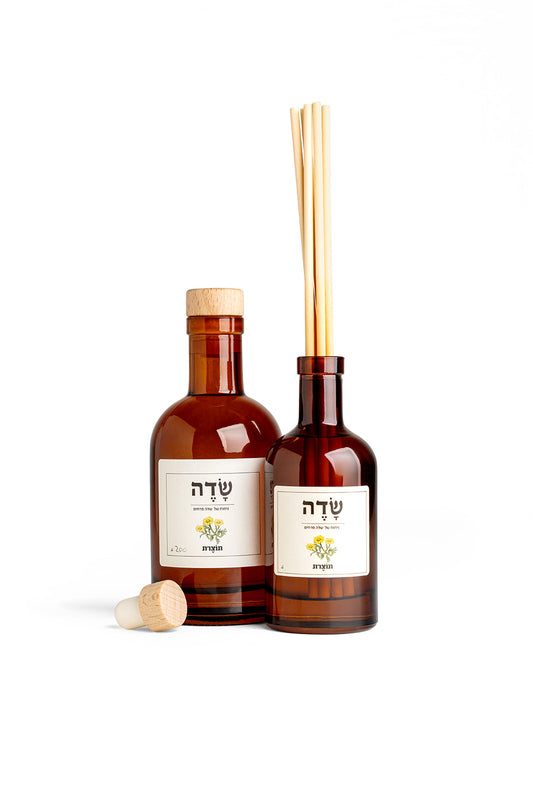 מפיץ ריח בבקבוק זכוכית 100 מ״ל | ניחוח שדה