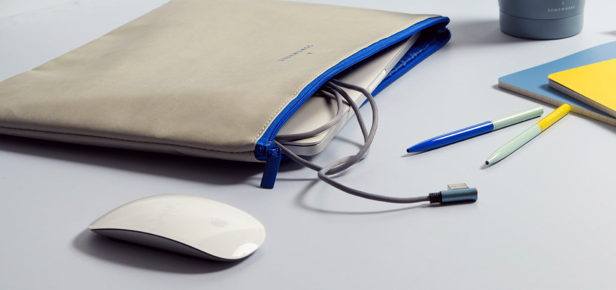 כבל טעינה Stay Connected – USB Type C בצבע מנטה