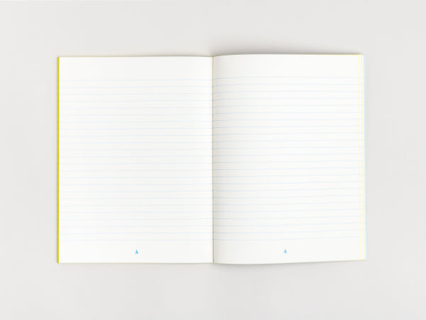 מחברת כריכה רכה גדולה – ירוק יער