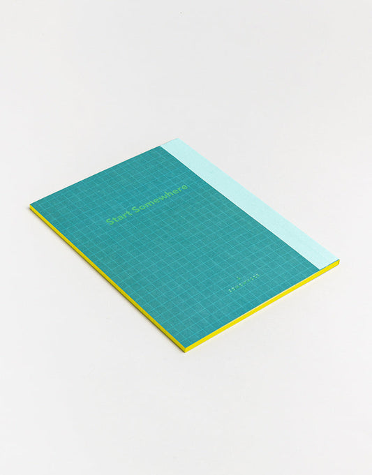 מחברת כריכה רכה גדולה – ירוק יער