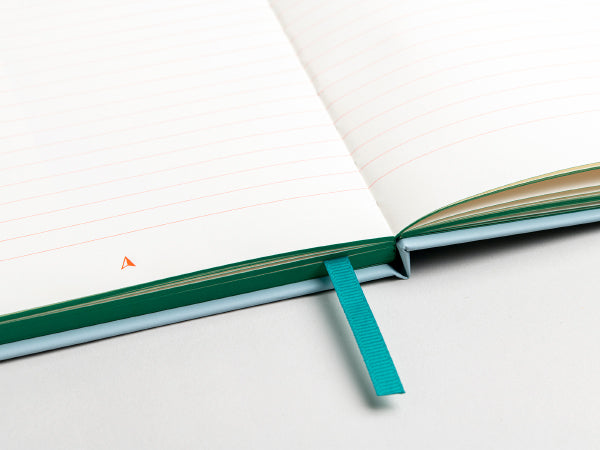 מחברת כריכה קשה – ירוק יער