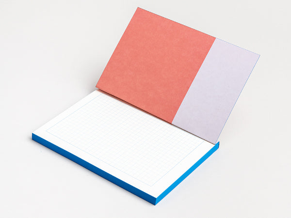 מחברת כריכה רכה – קורל וכחול