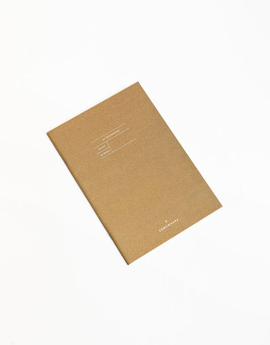 מחברת חלקה A5 בכריכה רכה – מתאימה גם כמחברת מילוי