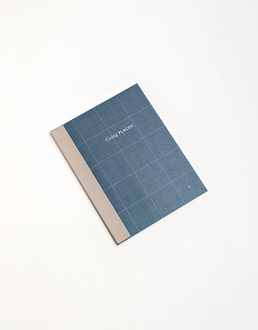 מחברת כריכה רכה גדולה – כחול ים