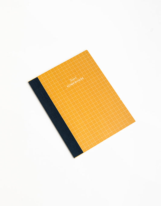 מחברת כריכה רכה גדולה – אוקר